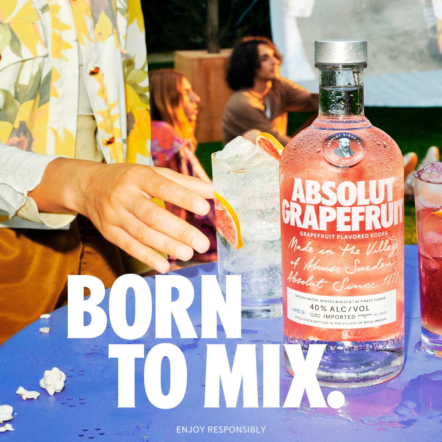 Absolut Vodka Grapefruit 1L
