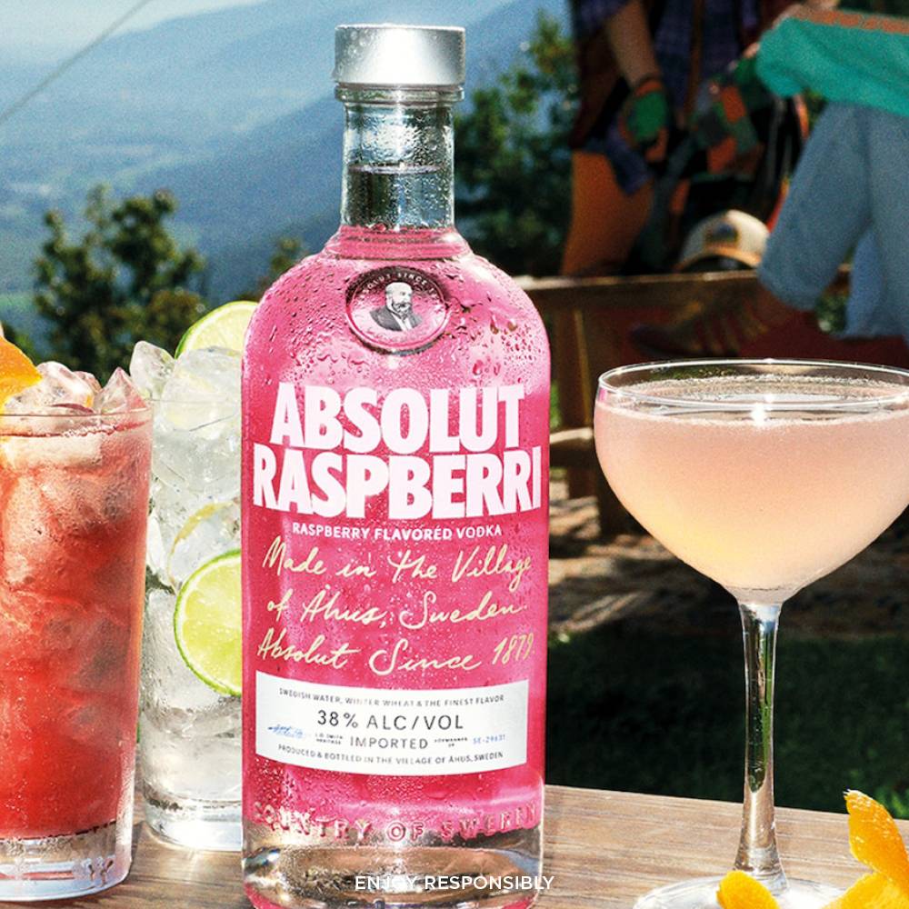 Absolut Vodka Raspberri 1L