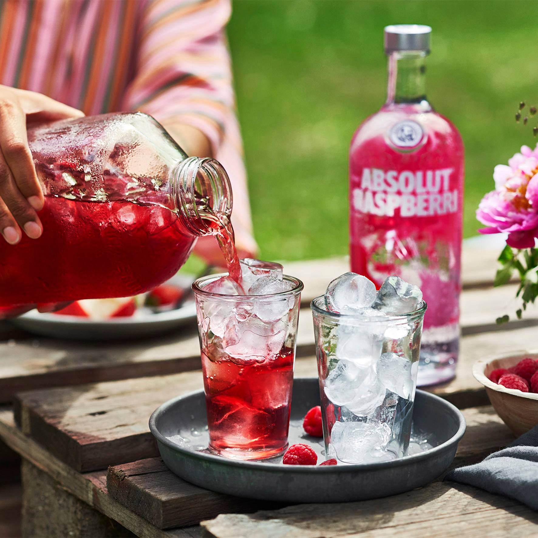 Absolut Vodka Raspberri 1L