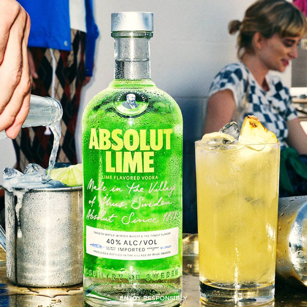 Absolut Vodka Lime 1L