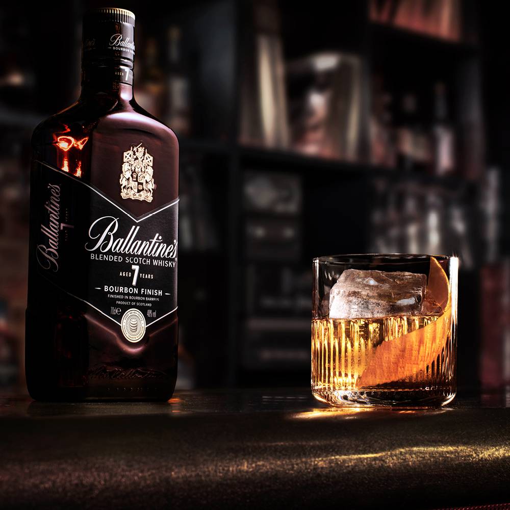 Ballantine's Whisky Bourbon Finish Aged 7 Years 1L