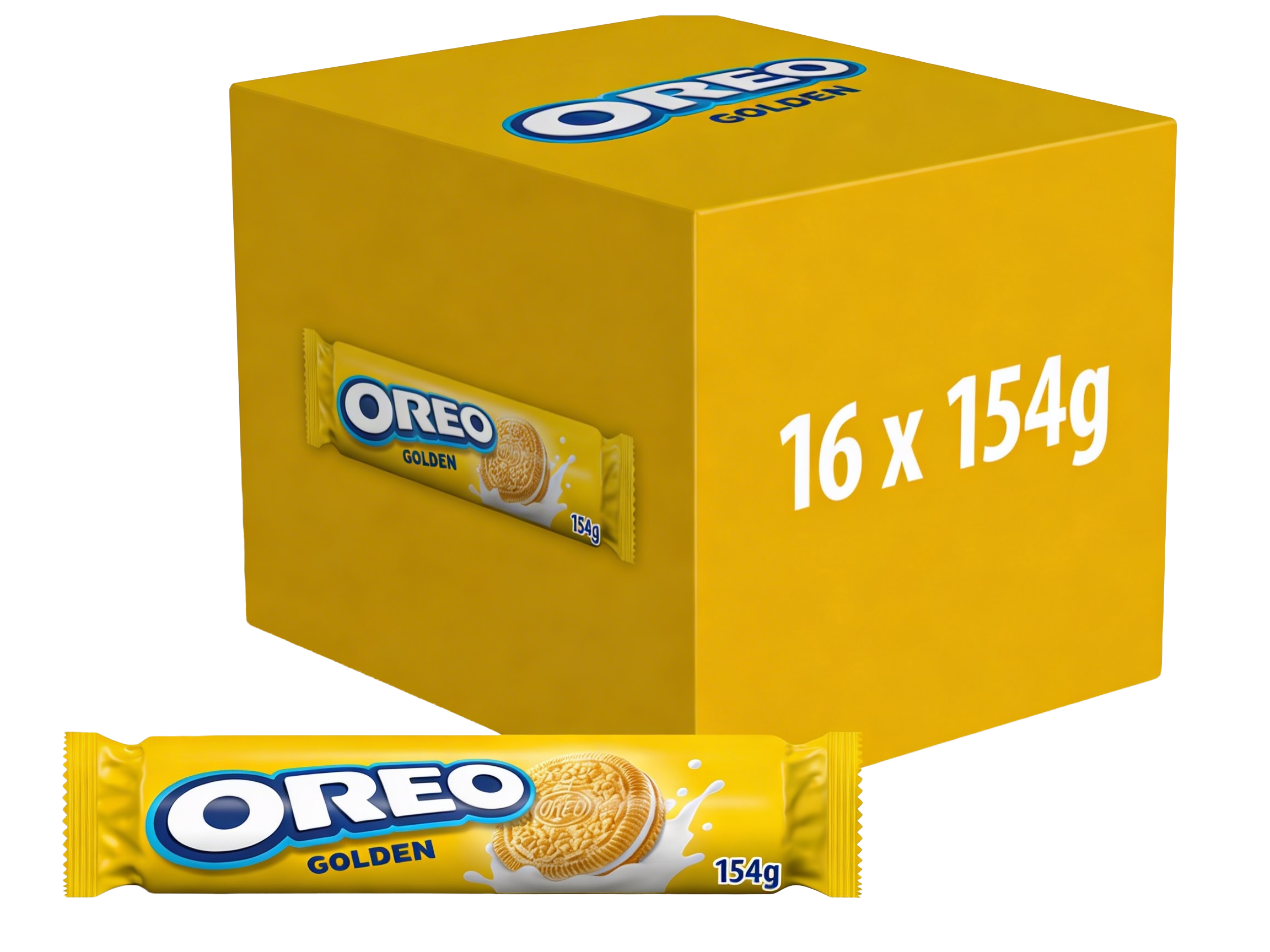 Sandwich Biscuits Oreo Golden 154g
